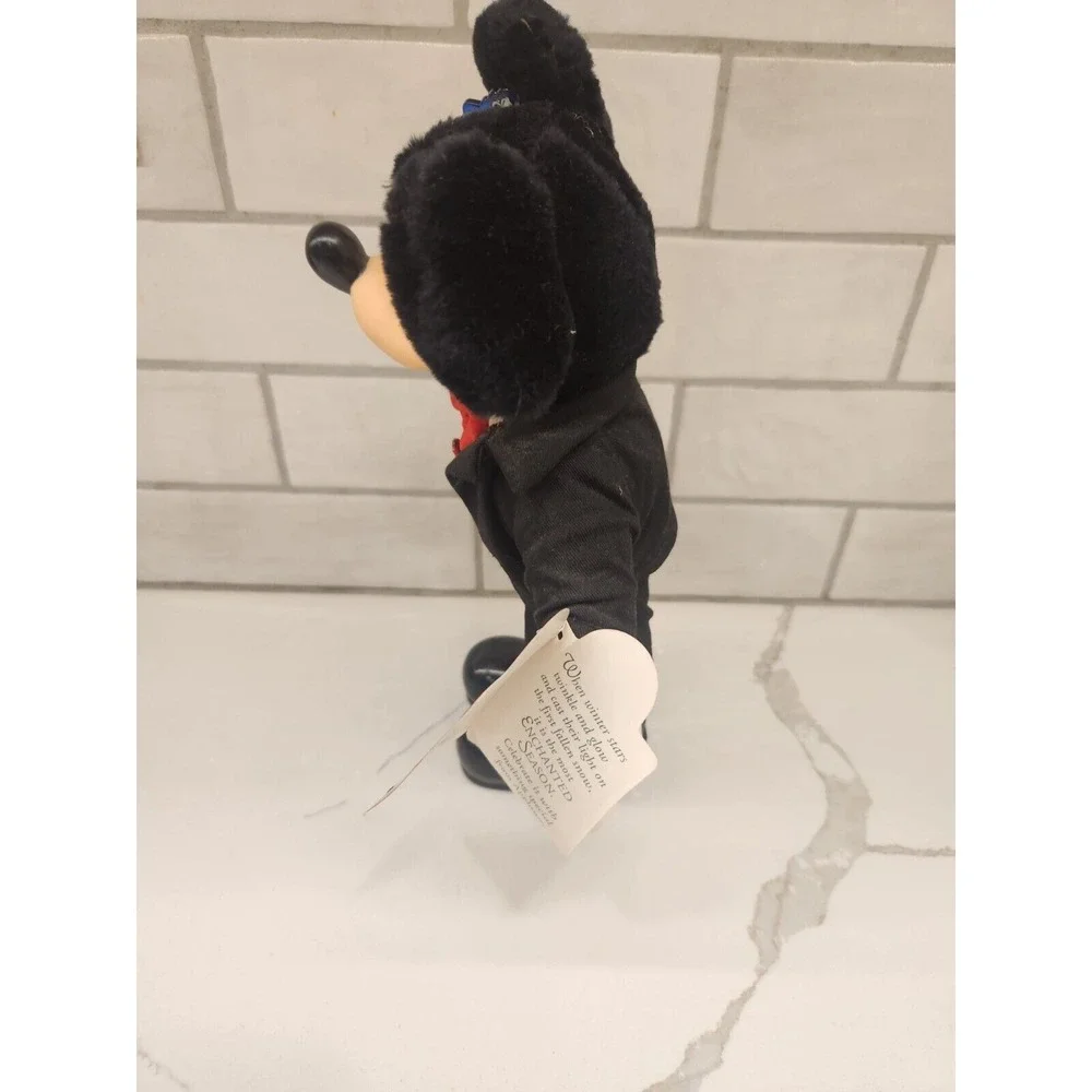 Vintage Applause Disney Mickey Mouse Plush The Enchanted Season Tuxedo Plush NWT